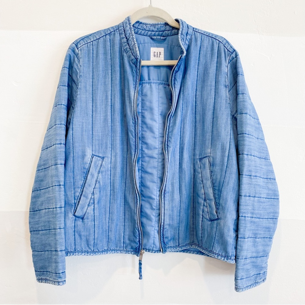 GAP Blue Chambray Jacket